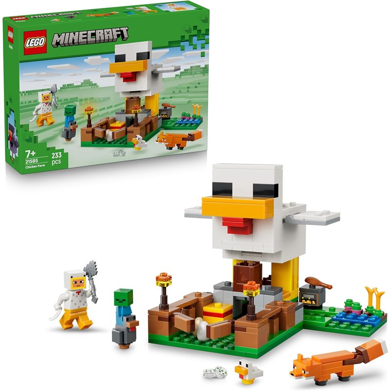 LEGO Minecraft: La Granja de Gallinas