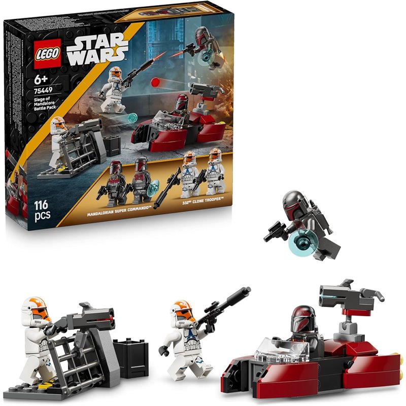 LEGO Star Wars - Pack de Combate: Asedio de Mandalore LEGO Star Wars - Pack de Combate: Asedio de Mandalore