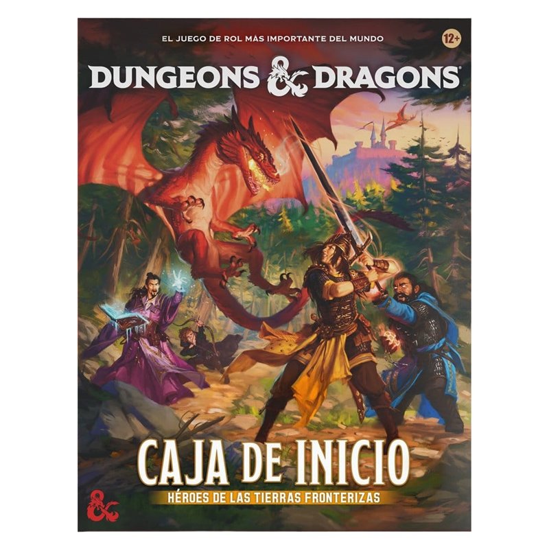 Caja de Inicio Dungeons & Dragons RPG - Héroes de las tierras Fronterizas - Juego de Rol Caja de Inicio Dungeons & Dragons RPG - Héroes de las tierras Fronterizas - Juego de Rol