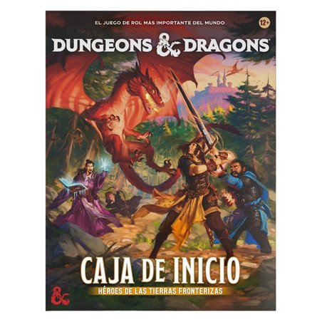 Caja de Inicio Dungeons & Dragons RPG - Héroes de las tierras fronterizas - Juego de Rol