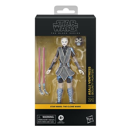 Asajj Ventress - Star Wars - Figura Black Series