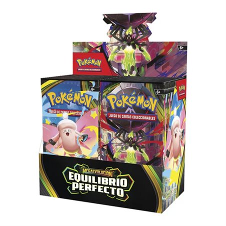 Pokemon Megaevolución Equilibrio Perfecto - Sobres de Cartas de Mejora Castellano
