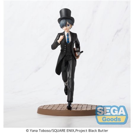 Ciel Phantomhive Boarding School Arc Figura Sega Goods Luminasta 22 cm