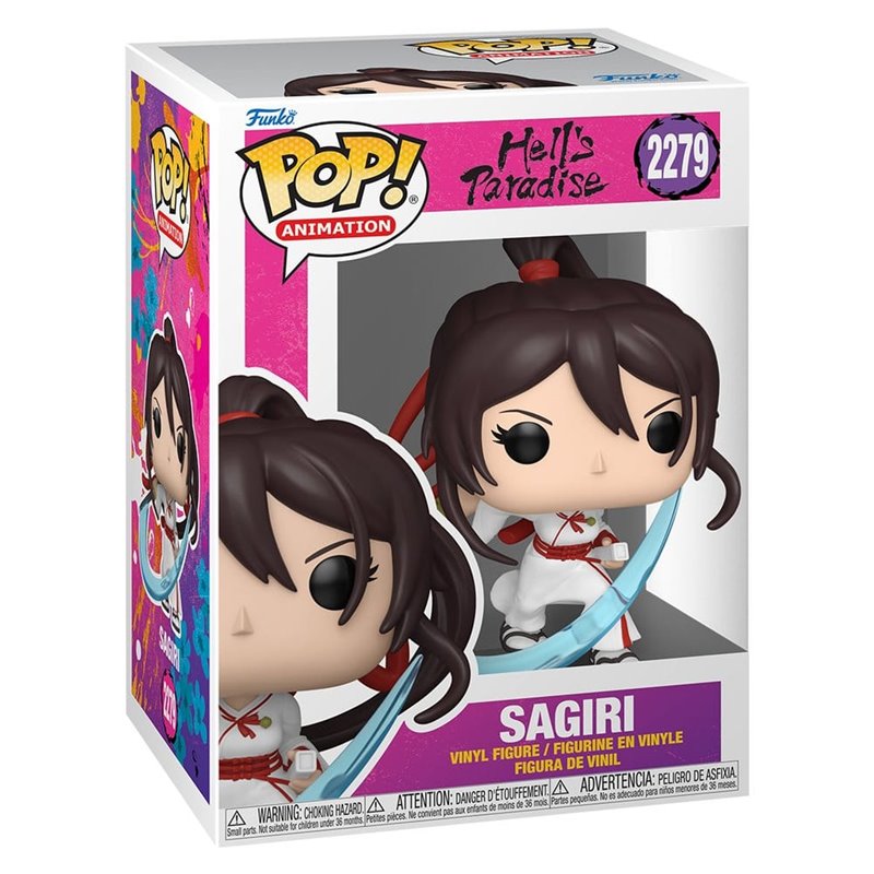Funko Pop! Sagiri Hell's Paradise (Jigokuraku) - Figura 9 cm