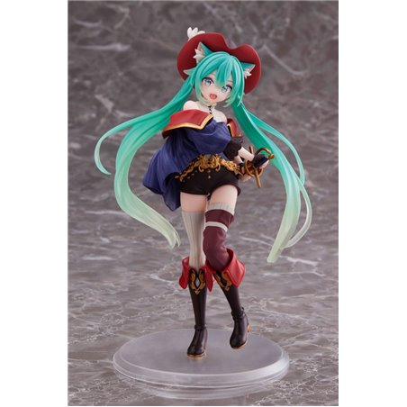 Miku Wonderland Puss in Boots - Hatsune Miku 18 cm - Furyu