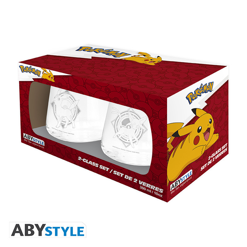 Set de 2 Vasos Espeon & Umbreon Pokémon Set de 2 Vasos Espeon & Umbreon Pokémon