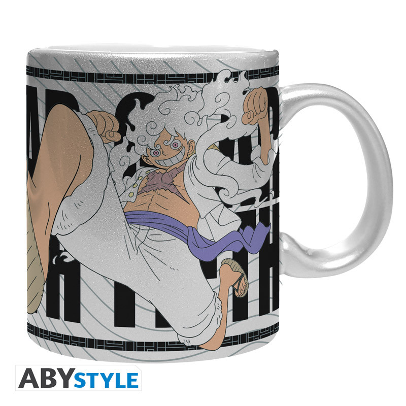 Taza Luffy Gear 5th Silver Foil - One Piece Taza Luffy Gear 5th Silver Foil - One Piece