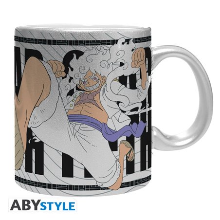 Taza Luffy Gear 5th Silver Foil - One Piece