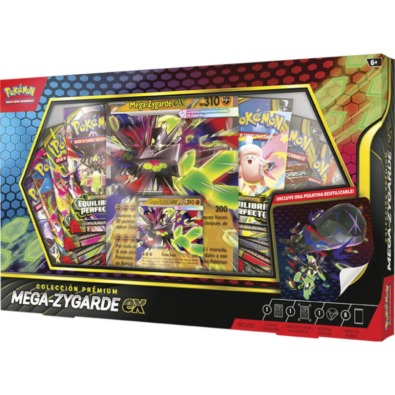 Pokemon Megaevolución Equilibrio Perfecto - Colección Premium Mega-Zygarde Ex Castellano