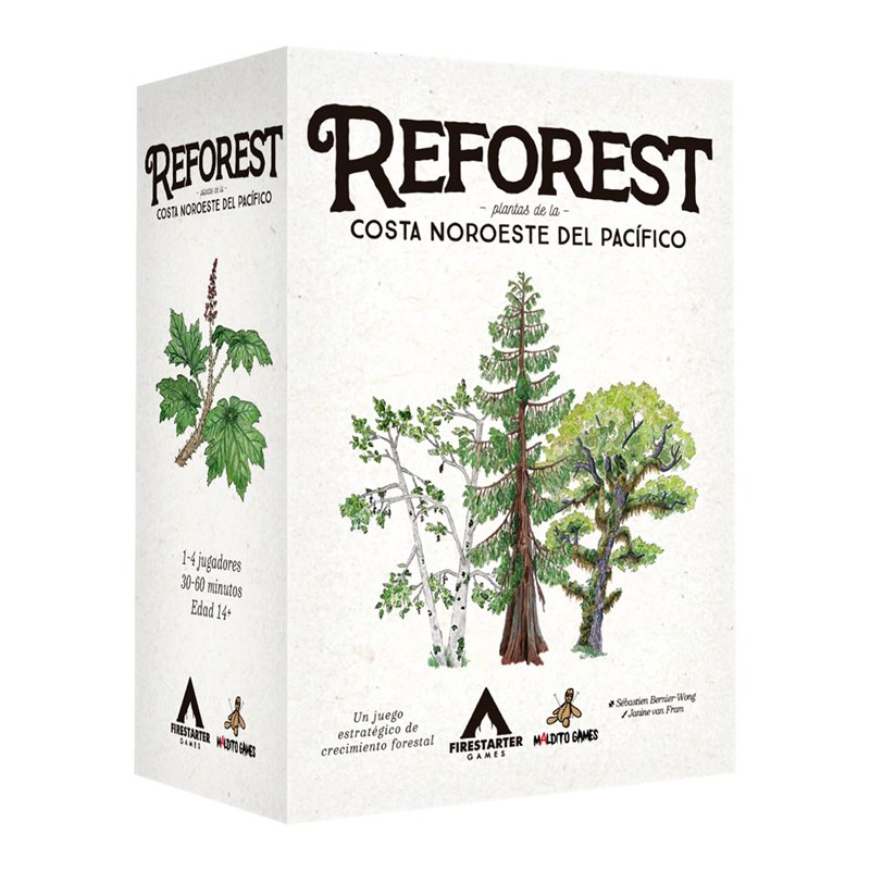 Reforest: Plantas de la Costa Noroeste del Pacífico - Juego de Mesa
