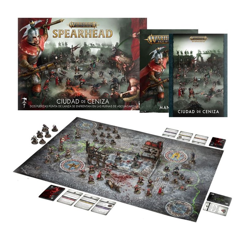 Warhammer AoS - Spearhead: Ciudad de Ceniza - Punta de Lanza Warhammer AoS - Spearhead: Ciudad de Ceniza - Punta de Lanza