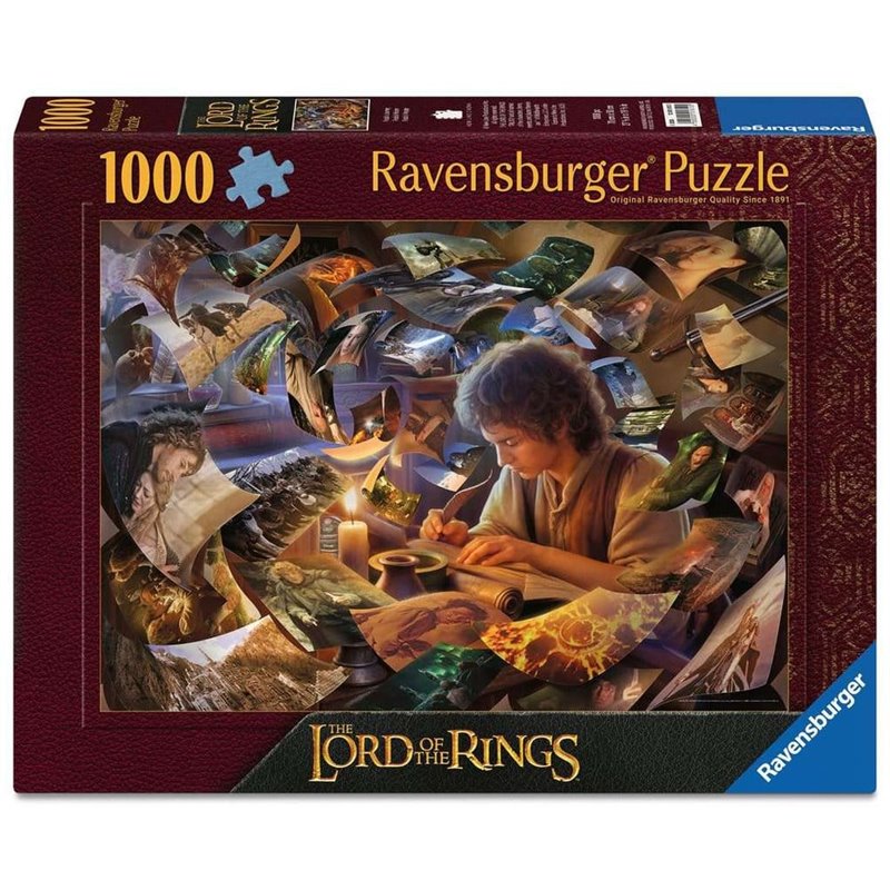 Puzzle 1000 Piezas - El Viaje de Frodo - El Señor de los Anillos Ravensburger