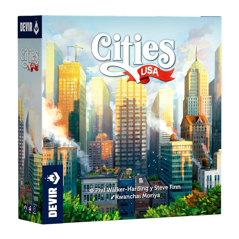 Cities USA - Juego de Mesa Cities USA - Juego de Mesa