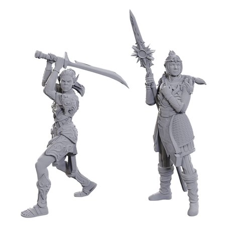 Lae'zel & Shadowheart - Miniatura Dungeons and Dragons D&D Baldur's Gate