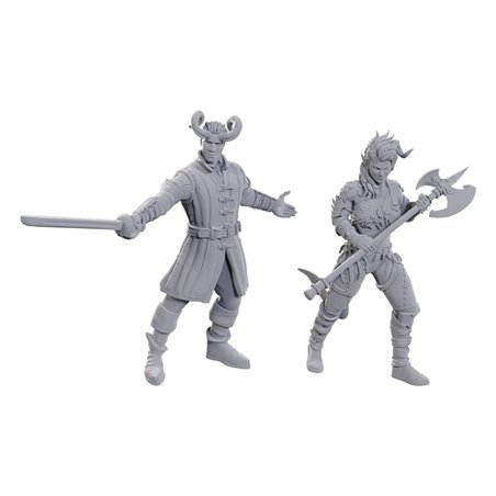 Wyll & Karlach - Miniatura Dungeons and Dragons D&D Baldur's Gate