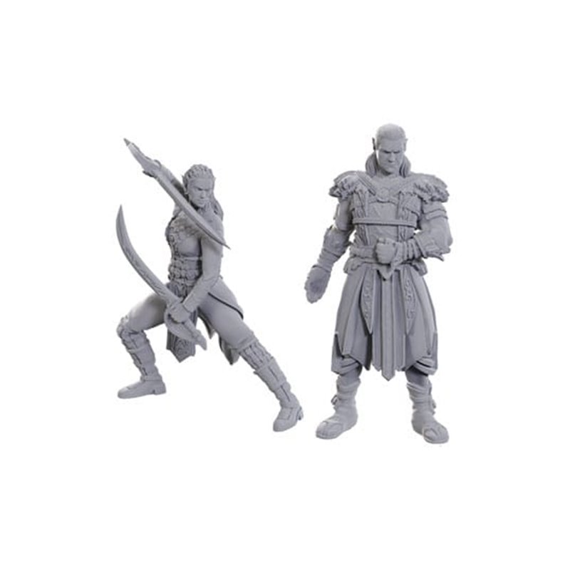 Jaheira & Halsin - Miniatura Dungeons and Dragons D&D Baldur's Gate Jaheira & Halsin - Miniatura Dungeons and Dragons D&D Baldur's Gate