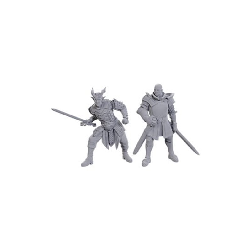 Ulder Ravengard & Zevlor - Miniatura Dungeons and Dragons D&D Baldur's Gate Ulder Ravengard & Zevlor - Miniatura Dungeons and Dragons D&D Baldur's Gate