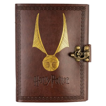 Libreta Cuaderno de Piel - Harry Potter