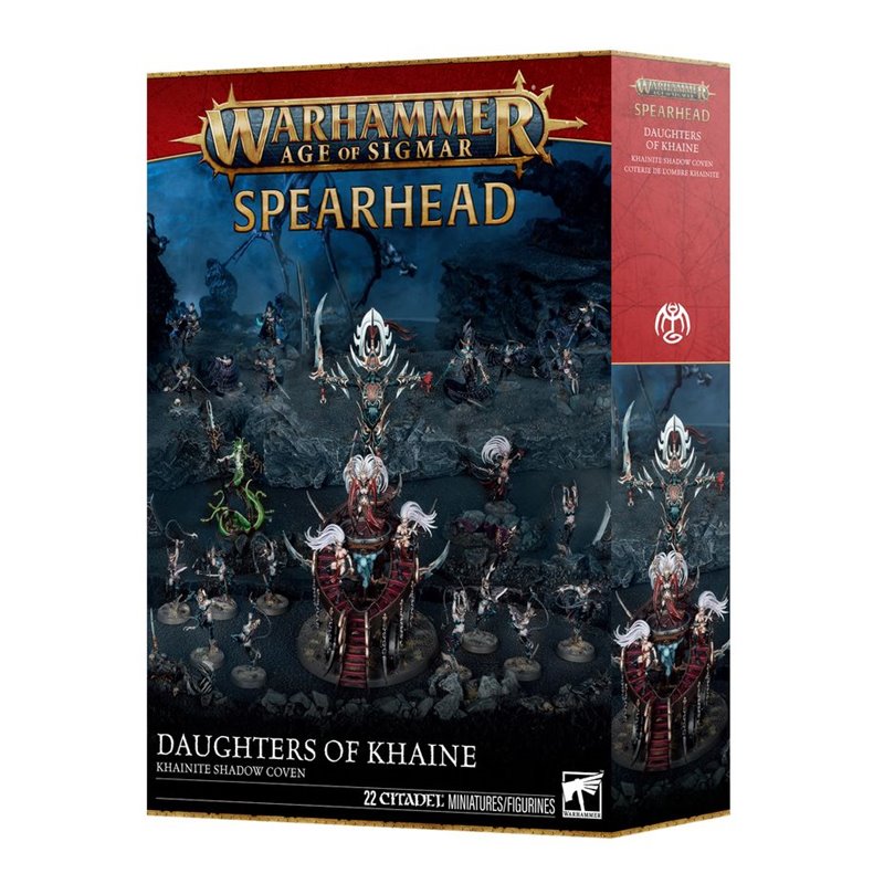 Punta de Lanza Hijas de Khaine: Aquelarre Sombrío Khainita - Daughters of Khaine Khainite Shadow Coven