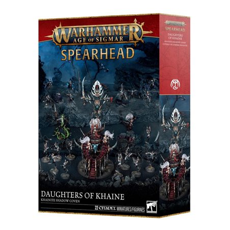 Punta de Lanza Hijas de Khaine: Aquelarre Sombrío Khainita - Daughters of Khaine Khainite Shadow Coven