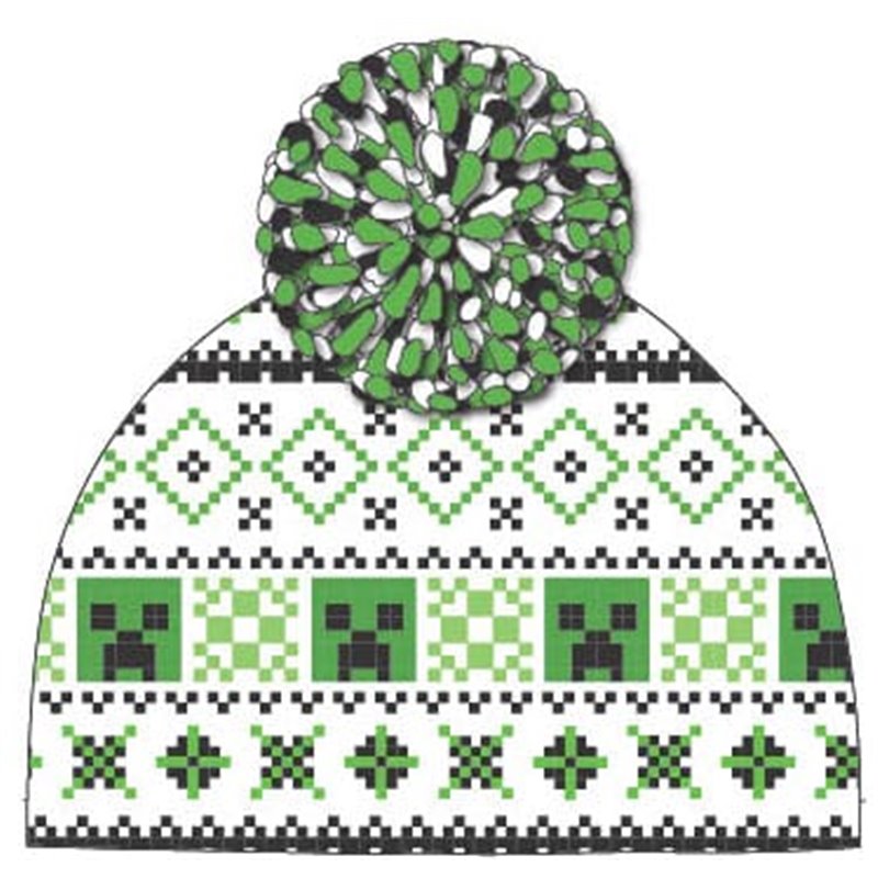 Gorro Beanie Creaper - Minecraft Gorro Beanie Creaper - Minecraft