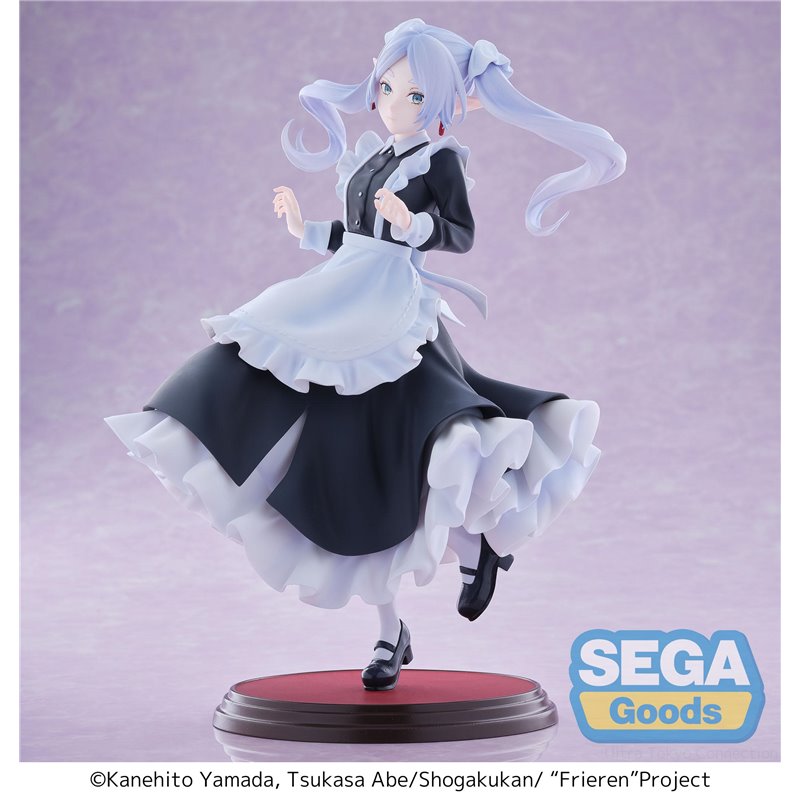 Frieren Maid Costume Luminasta - Frieren: Beyond Journey's End Estatua PVC PM - Sega Goods 19 cm Frieren Maid Costume Luminasta - Frieren: Beyond Journey's End Estatua PVC PM - Sega Goods 19 cm