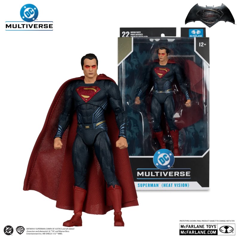 Superman (Heat Vision) - Batman v Superman: Dawn of Justice - McFarlane DC Multiverse Superman (Heat Vision) - Batman v Superman: Dawn of Justice - McFarlane DC Multiverse