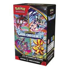 Pokemon Megaevolución Caos Creciente - Lote de 6 Sobres de Mejora Castellano