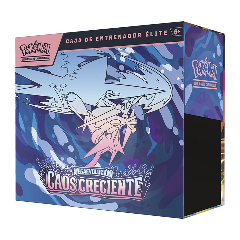 Pokemon Megaevolución: Caos Creciente - Caja de Entrenador Élite Castellano Pokemon Megaevolución: Caos Creciente - Caja de Entrenador Élite Castellano