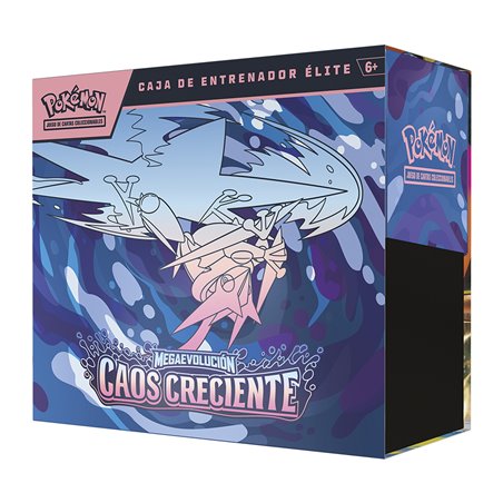 Pokemon Megaevolución: Caos Creciente - Caja de Entrenador Élite Castellano