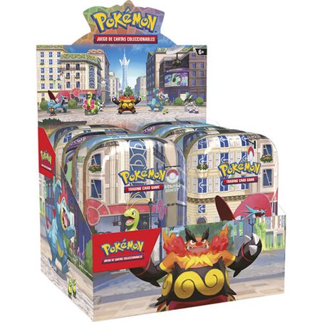 Pokemon Mini Lata Ciudad Luminalia - Castellano (Aleatoria)