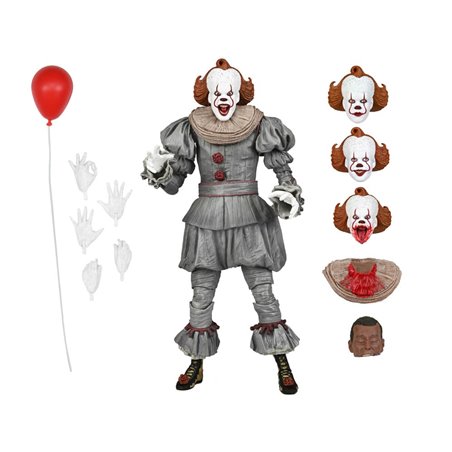 Figura It: Welcome To Derry Ultimate Pennywise - Neca Escala 1/10 20 cm