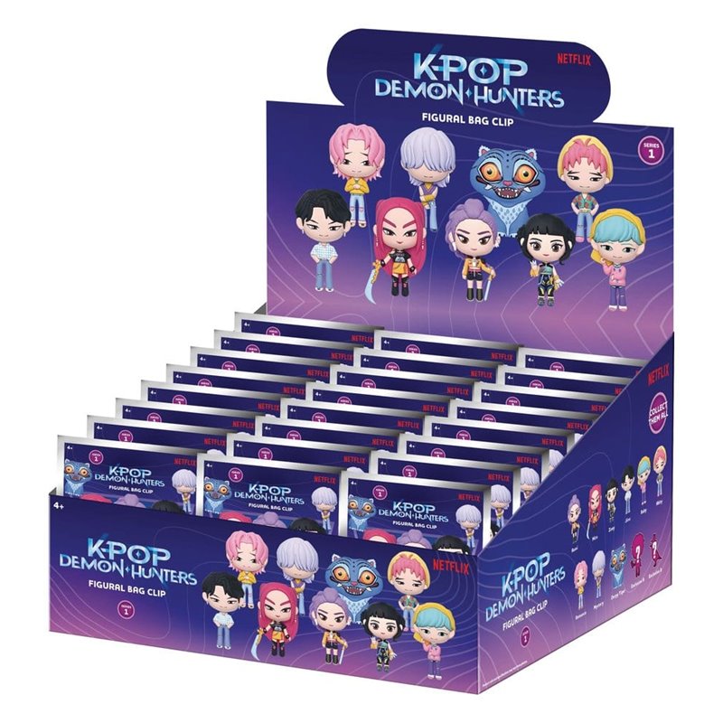 Llavero Colgante PVC 3D Mystery K-Pop Demon Hunters