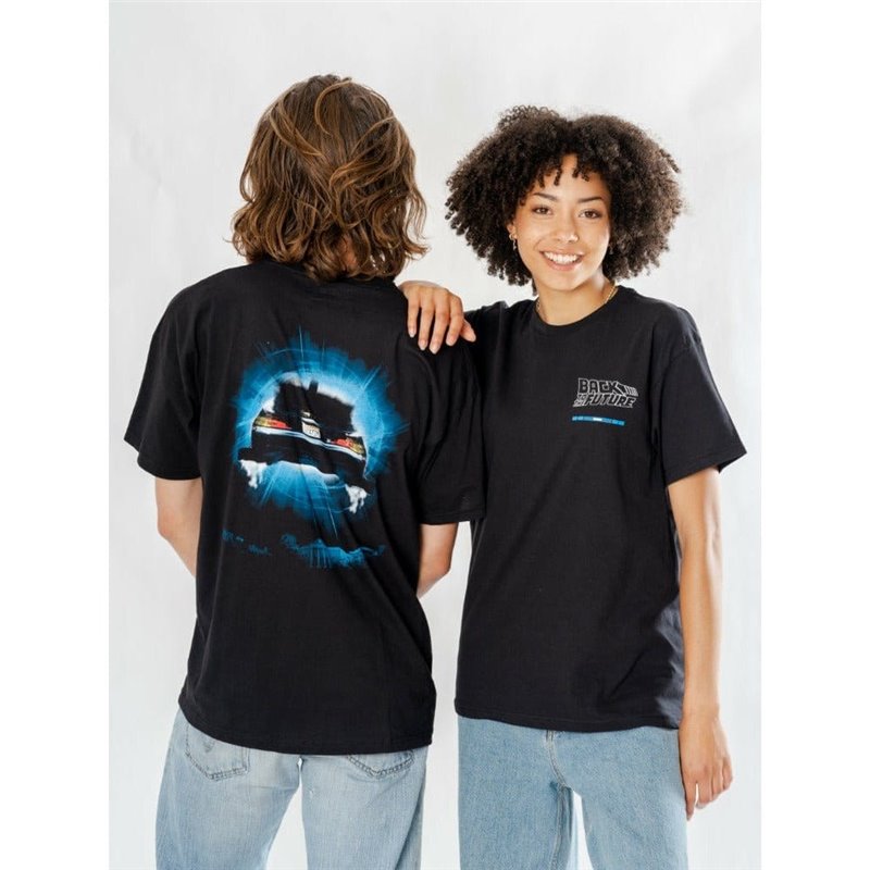 Camiseta Delorean Reverse - Regreso al Futuro