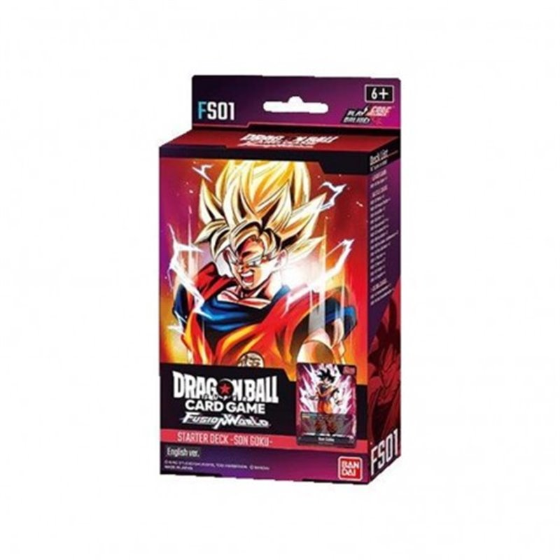 Dragon Ball Super Fusion World - FS01 Starter Deck Son Goku - Baraja