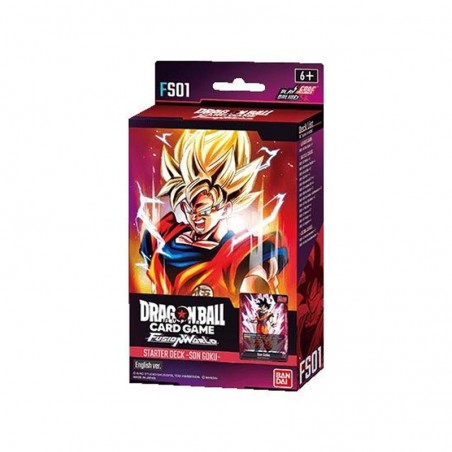 Dragon Ball Super Fusion World - FS01 Starter Deck Son Goku - Baraja