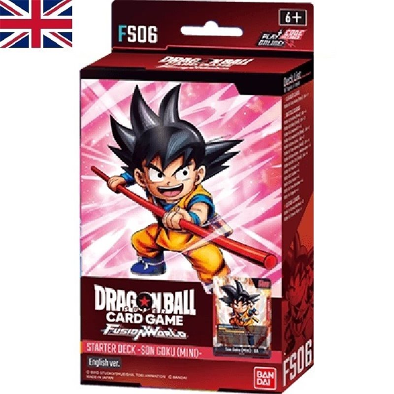 Dragon Ball Super Fusion World - FS06 Starter Deck Son Goku (Mini) - Baraja Dragon Ball Super Fusion World - FS06 Starter Deck Son Goku (Mini) - Baraja
