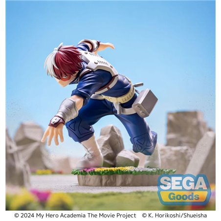 My Hero Academia: You´re Next Estatua PVC Xross Link Anime Shoto Todoroki Vol. 2 - Figura 15 cm