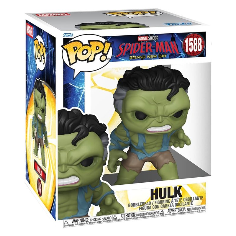 Funko Pop! Super Sized Hulk - Spider-Man: Brand New Day - Marvel