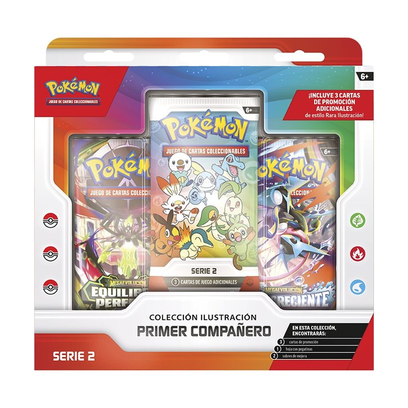 Pokemon Megaevolución - Pack Primer Compañero Pack 2 Castellano
