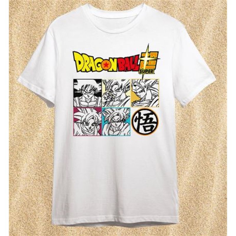 Camiseta Goku Transformaciones - Dragon Ball Camiseta Goku Transformaciones - Dragon Ball
