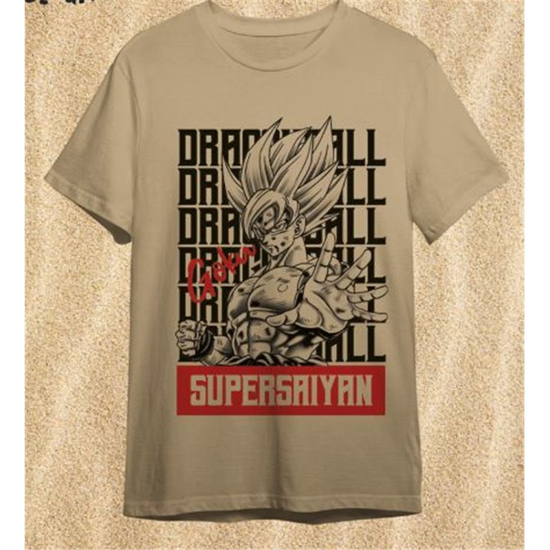 Camiseta Goku Super Saiyan - Dragon Ball Camiseta Goku Super Saiyan - Dragon Ball