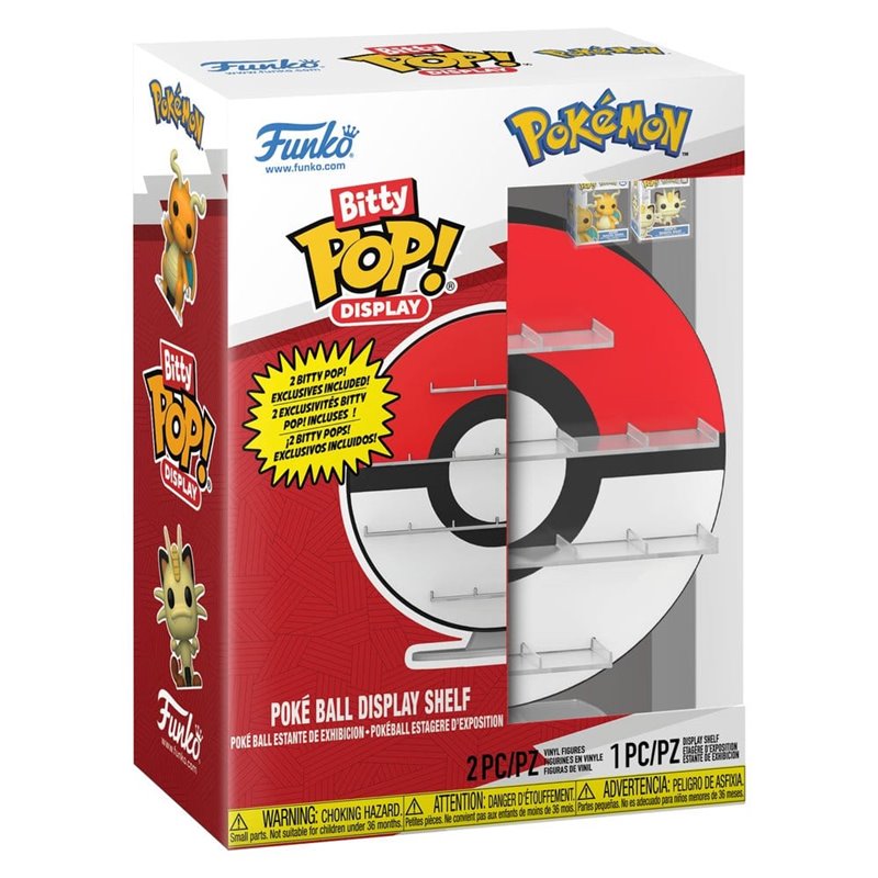 Funko Bitty Pop! Display Poké Ball Expositor - Pokémon