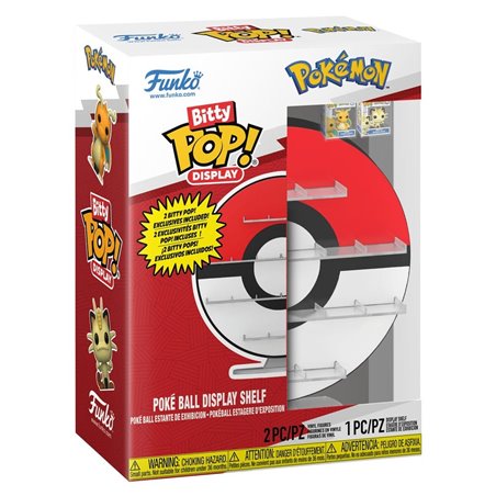Funko Bitty Pop! Display Poké Ball Expositor - Pokémon