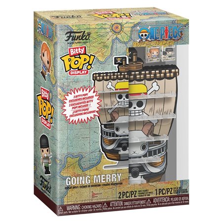 Funko Bitty Pop! Display Going Merry Expositor - One Piece