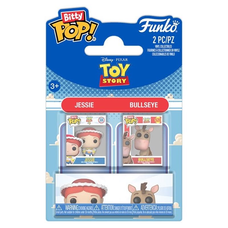 Funko Bitty Pop! Pack de 2 Jessie & Bullseye - Disney Toy Story Funko Bitty Pop! Pack de 2 Jessie & Bullseye - Disney Toy Story