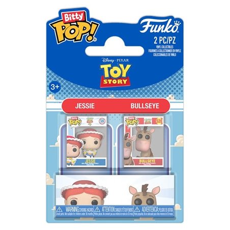 Funko Bitty Pop! Pack de 2 Jessie & Bullseye - Disney Toy Story