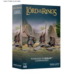 Warriors of Rohan Commanders - El Señor de los Anillos