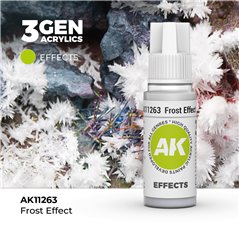 Efecto Escarcha - Frost Effect - Pintura AK Interactive