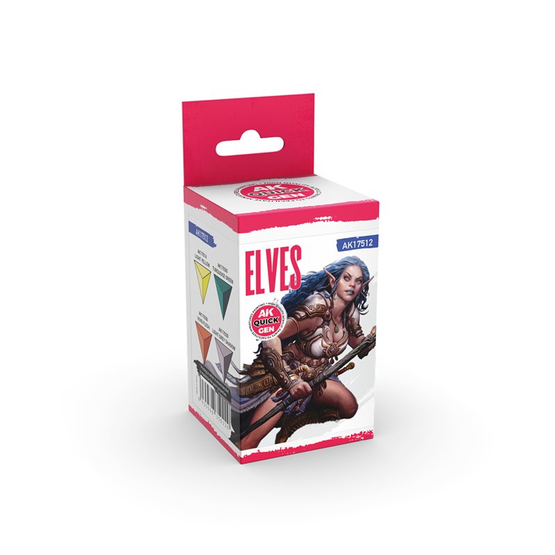 Elfos - Elves Quick Gen Set - Pintura AK Interactive